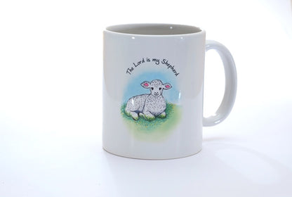 Ceramic Mug - Lamb: The Lord is my Shepherd - The Christian Gift Company