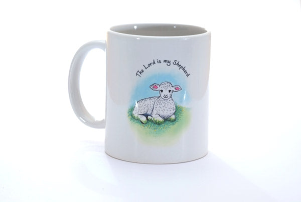 Ceramic Mug - Lamb: The Lord is my Shepherd - The Christian Gift Company