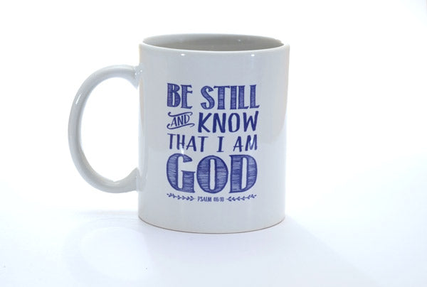 Ceramic Mug - Psalm 46:10 - The Christian Gift Company