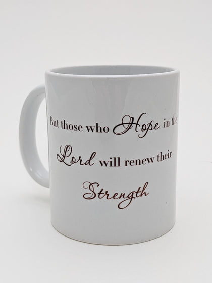 Ceramic Mug - Eagle: Those Who Hope In The Lord - The Christian Gift Company