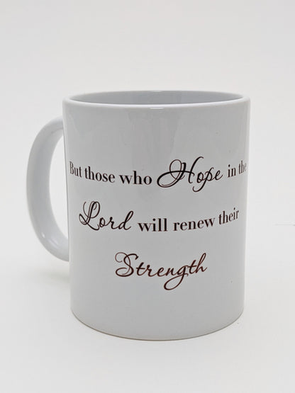 Ceramic Mug - Eagle: Those Who Hope In The Lord - The Christian Gift Company