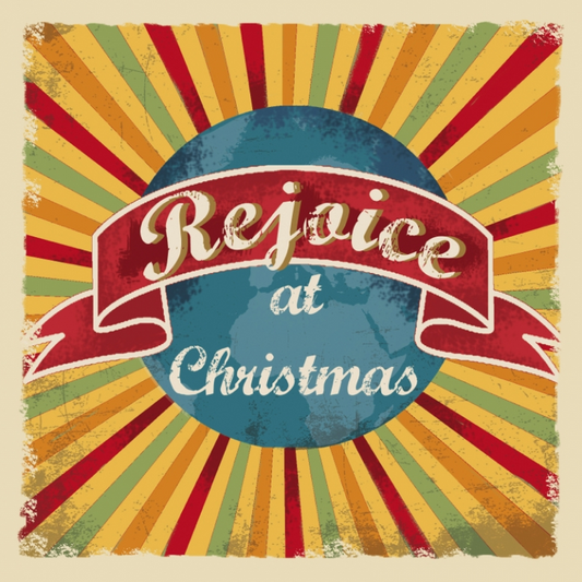 Retro Rejoice (Pack of 10) - The Christian Gift Company