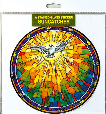 Sun Catcher/Tiffany Style/Holy Spirit - The Christian Gift Company