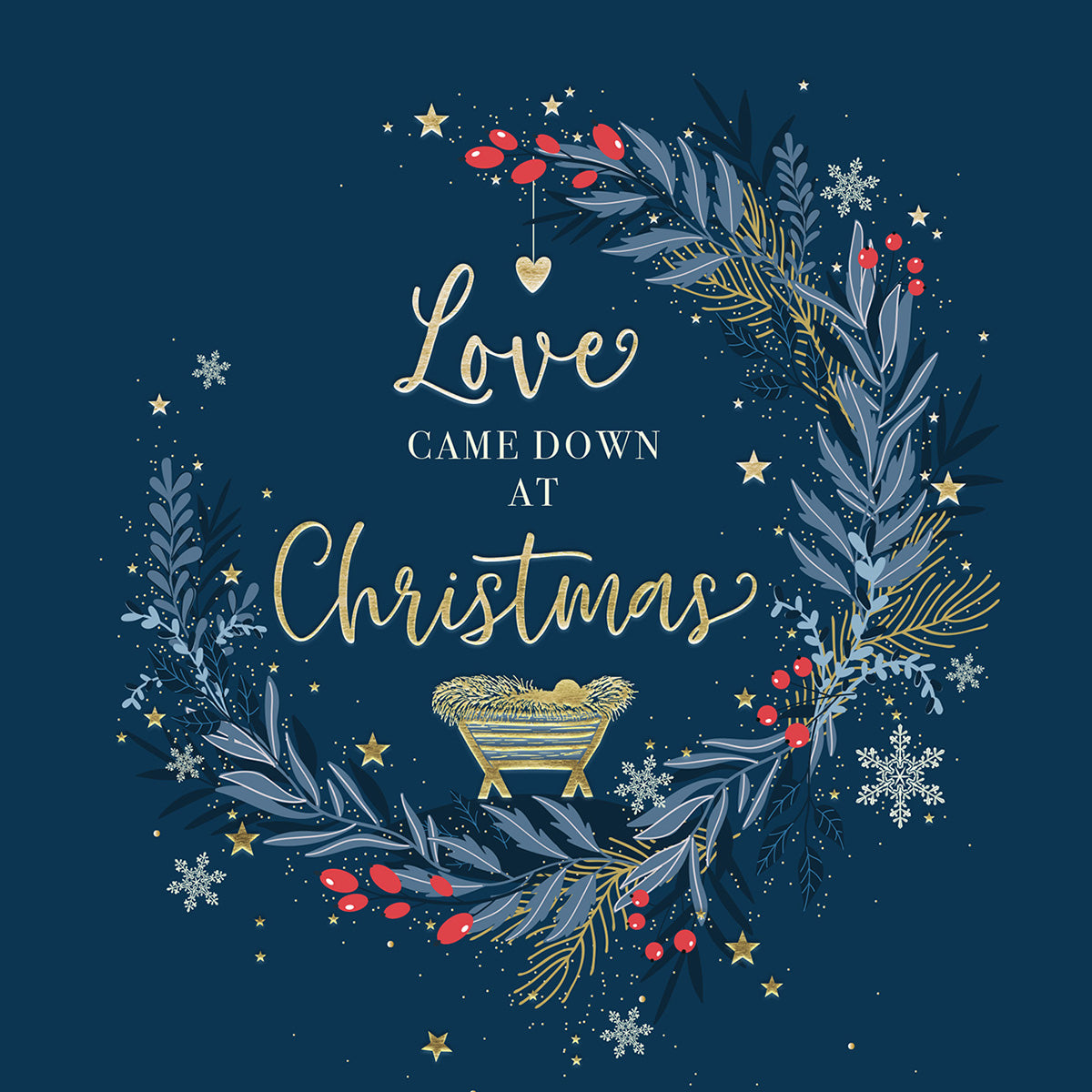 Compassion Christmas Card: Love Came Down (pack of 10) - The Christian Gift Company