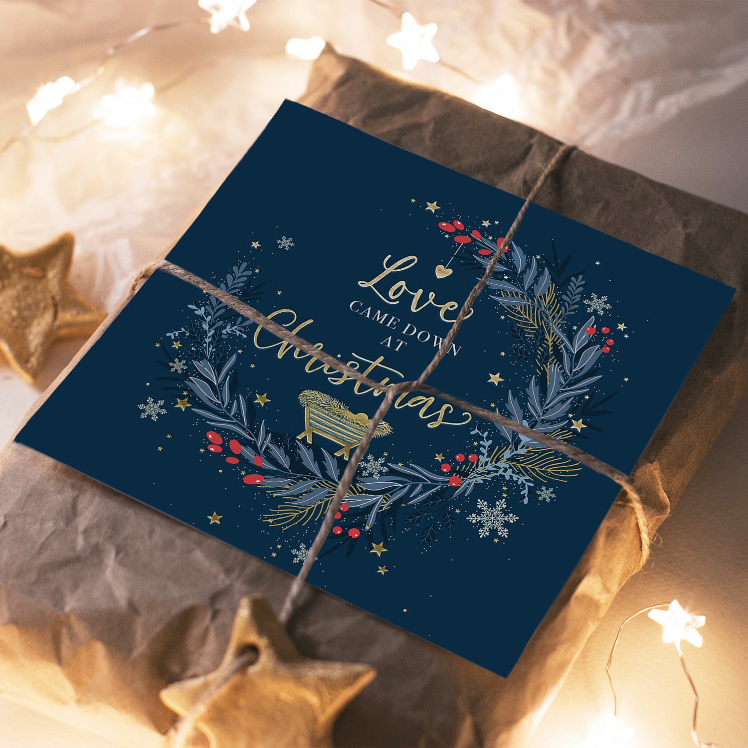 Compassion Christmas Card: Love Came Down (pack of 10) - The Christian Gift Company
