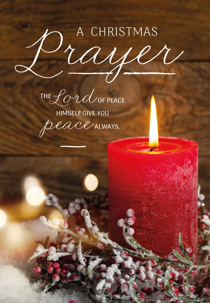 Compassion Christmas Card: A Christmas Prayer (pack of 10) - The Christian Gift Company