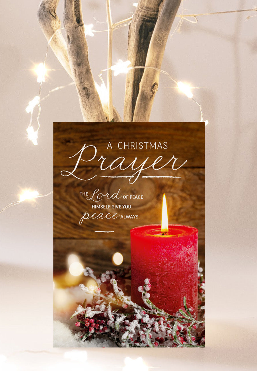 Compassion Christmas Card: A Christmas Prayer (pack of 10) - The Christian Gift Company