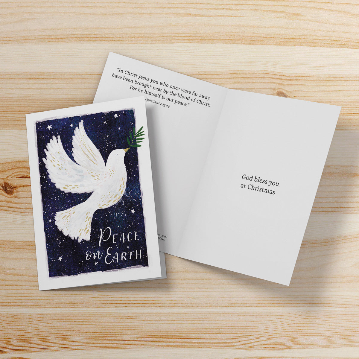 Compassion Christmas Card: Peace Dove (pack of 10) - The Christian Gift Company