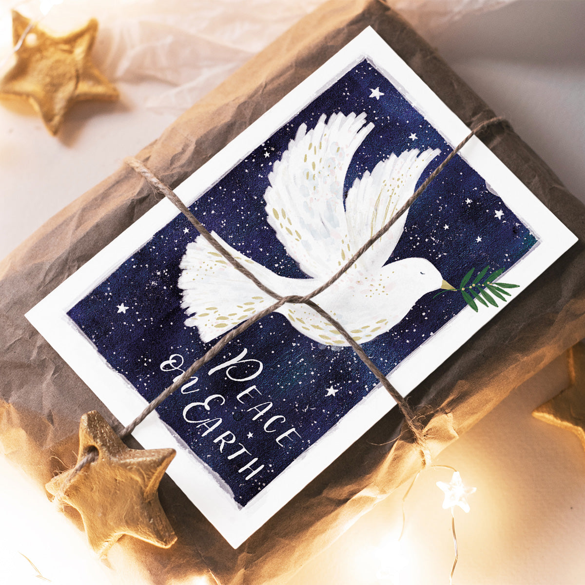 Compassion Christmas Card: Peace Dove (pack of 10) - The Christian Gift Company