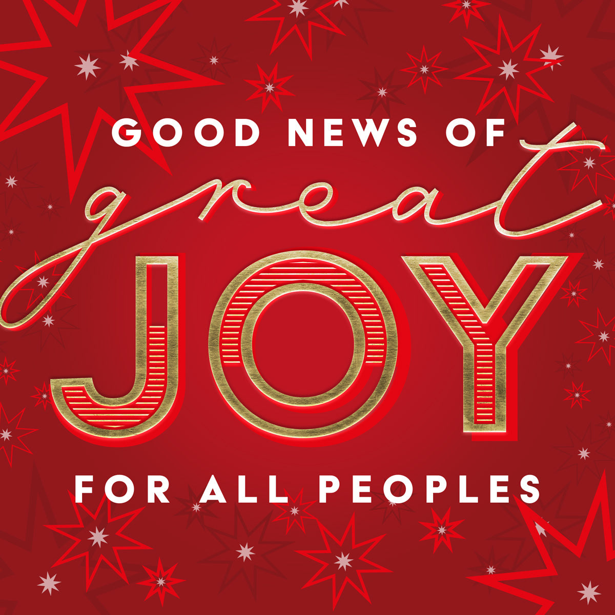 Compassion Christmas Card: Great Joy (pack of 10)