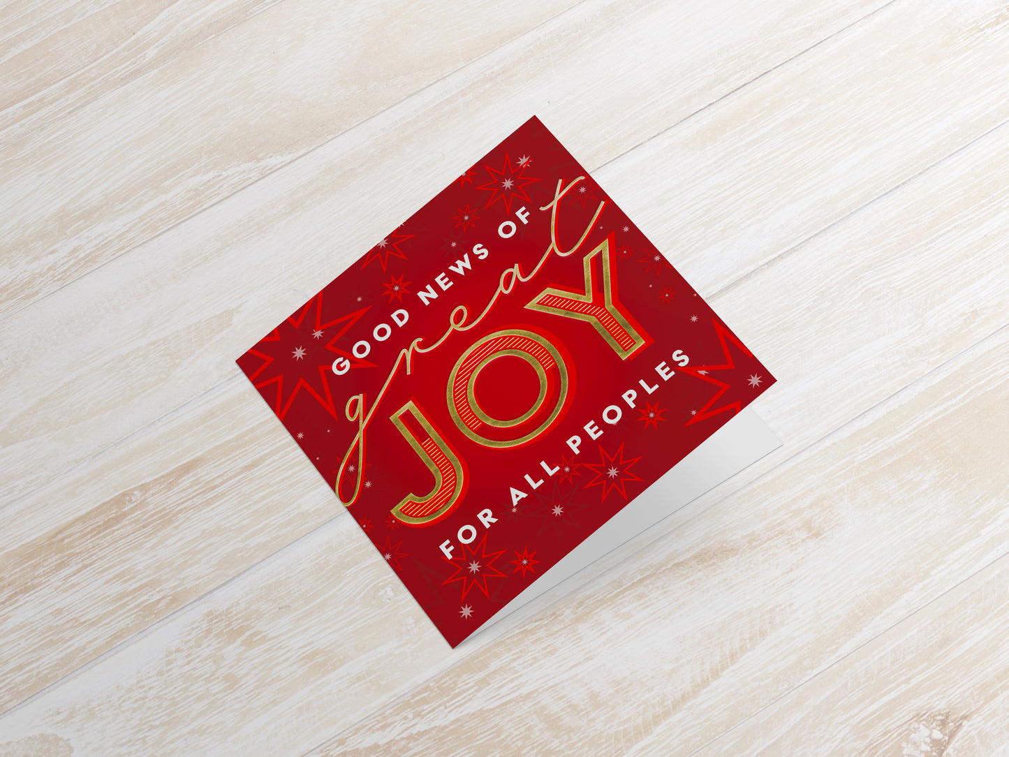 Compassion Christmas Card: Great Joy (pack of 10)