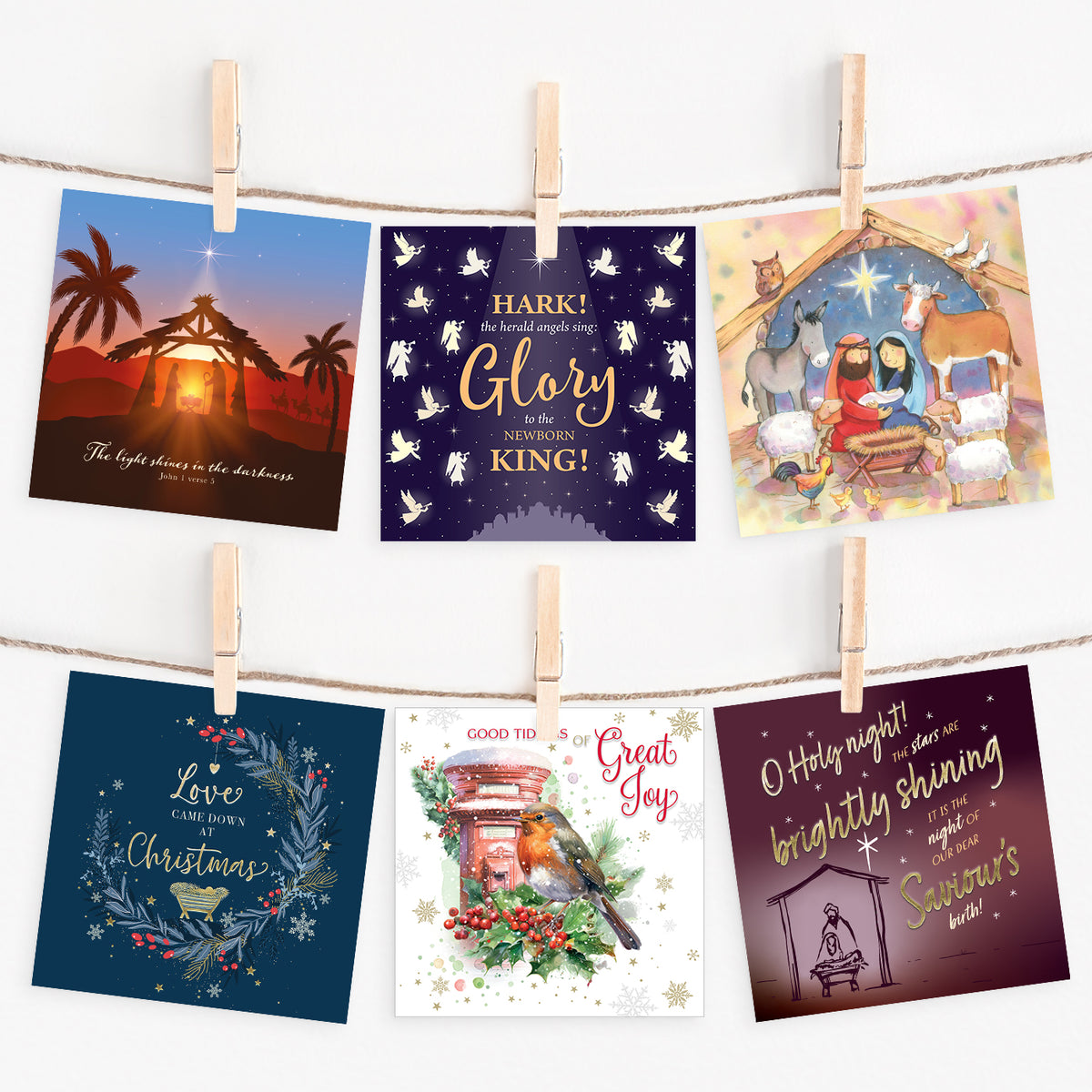 Compassion Christmas Card Boxed Assortment (20 cards) - The Christian Gift Company