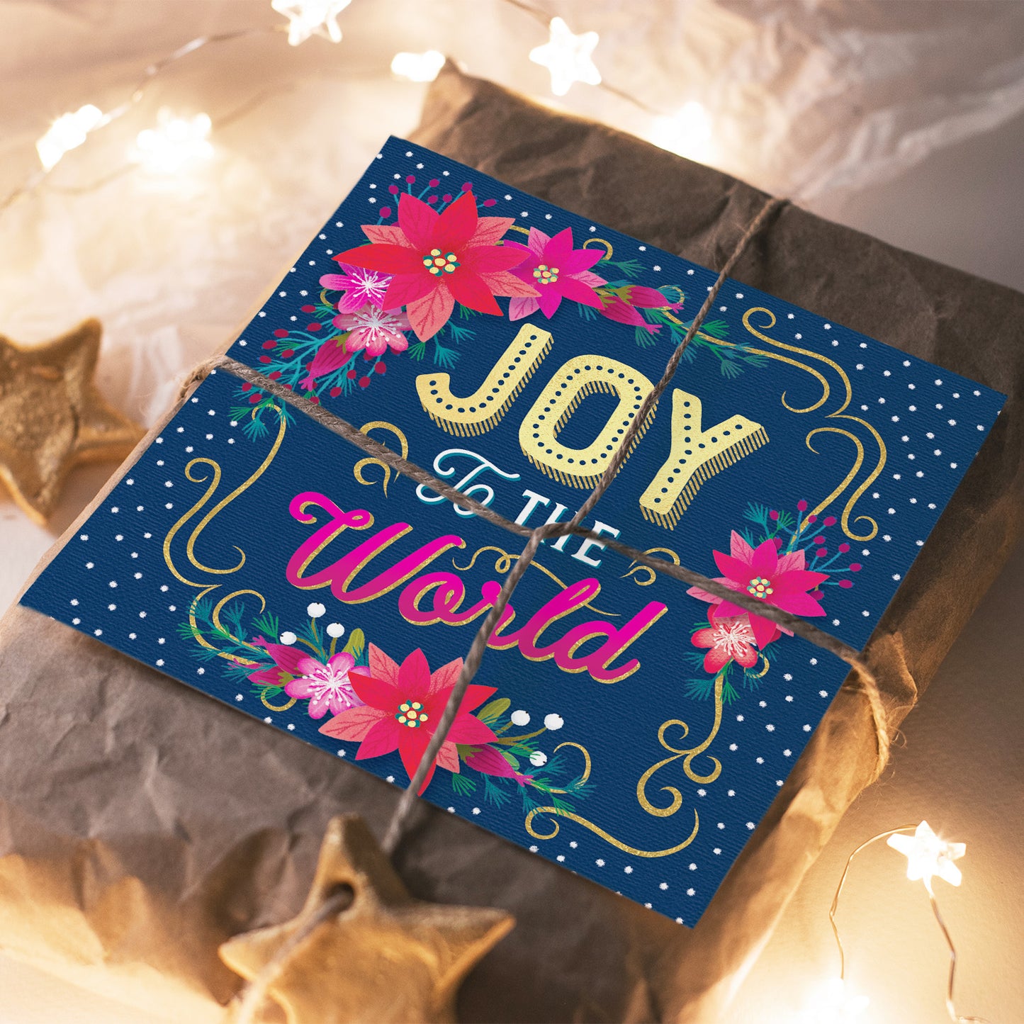 Compassion Christmas Card: Joy To The World (pack of 10)