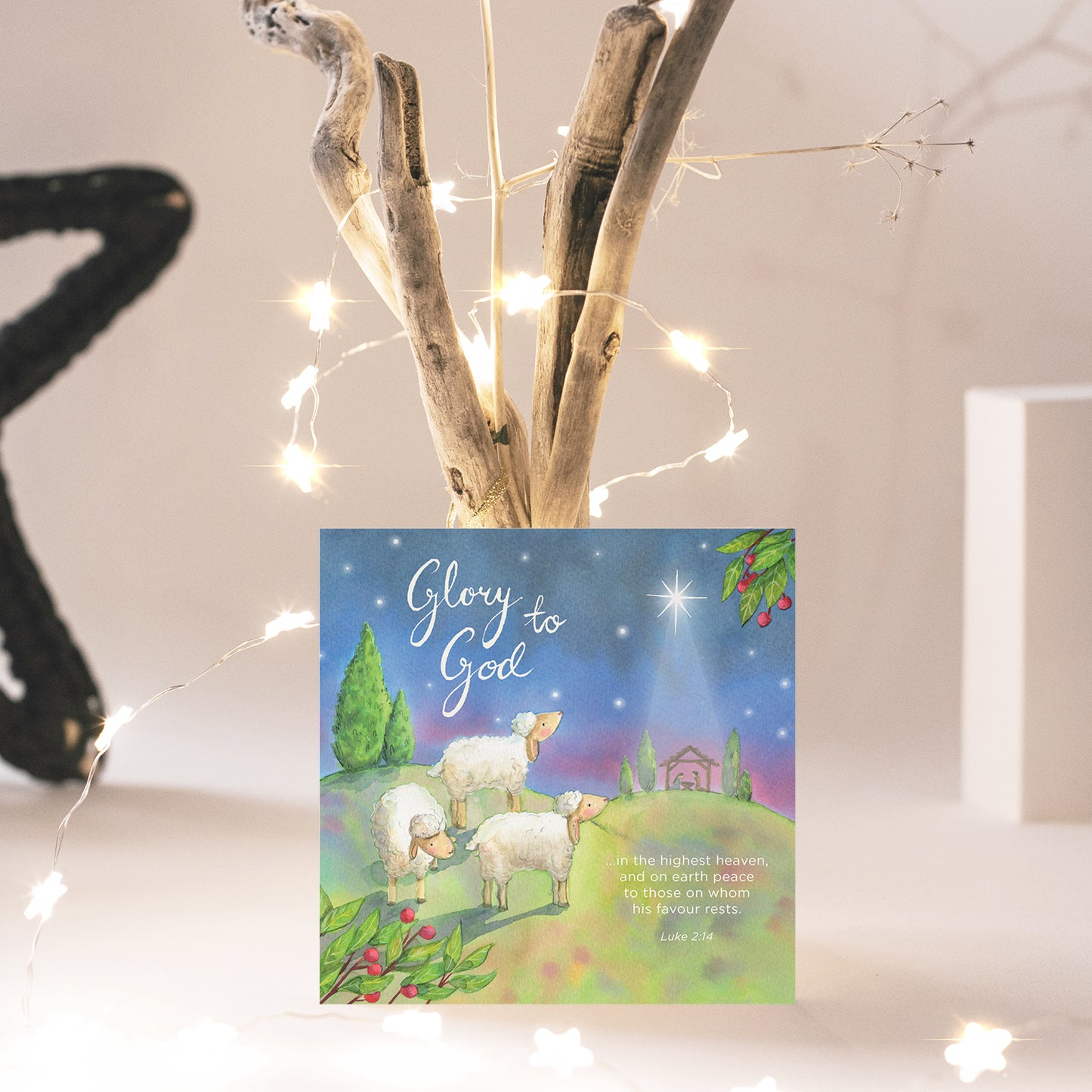 Compassion Christmas Card: Glory to God (pack of 10)