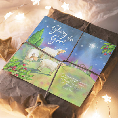 Compassion Christmas Card: Glory to God (pack of 10)
