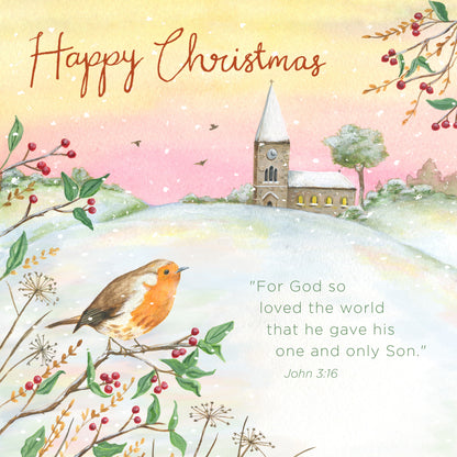 Compassion Christmas Card: God So Loved (pack of 10)