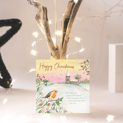 Compassion Christmas Card: God So Loved (pack of 10)