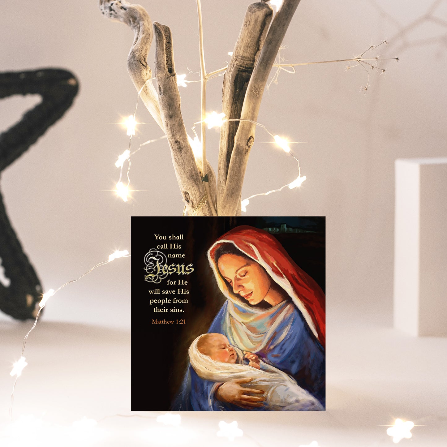 Compassion Christmas Card: Mary and Jesus (pack of 10)