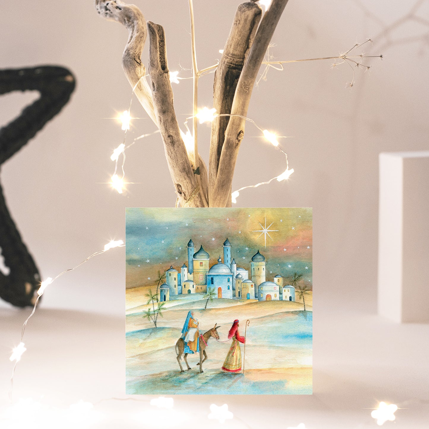 Compassion Christmas Card: Up to Bethlehem (pack of 10)