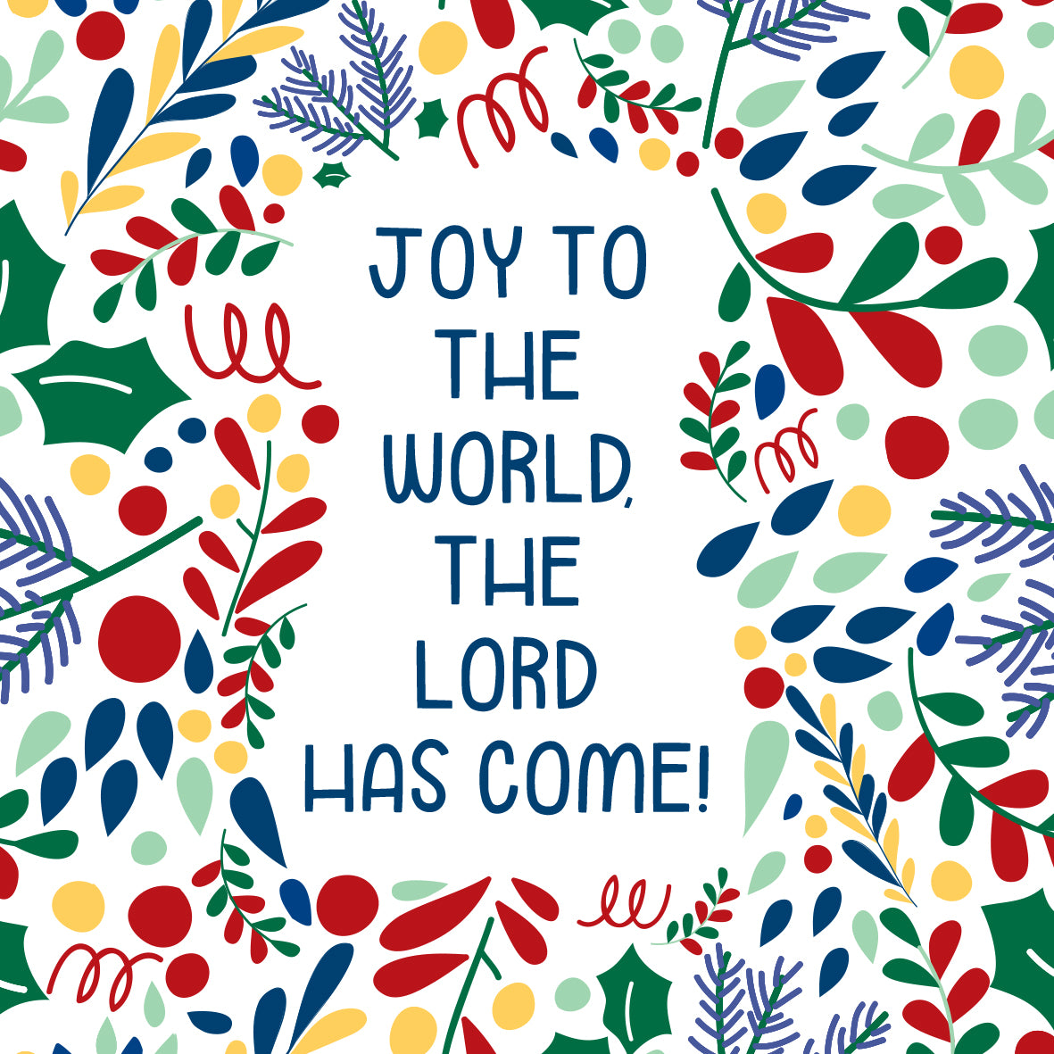 Compassion Christmas Mini Card: Joy to the World (pack of 10)