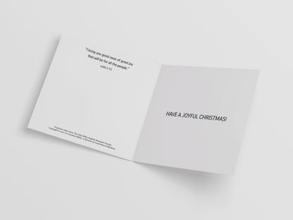 Compassion Christmas Mini Card: Joy to the World (pack of 10)