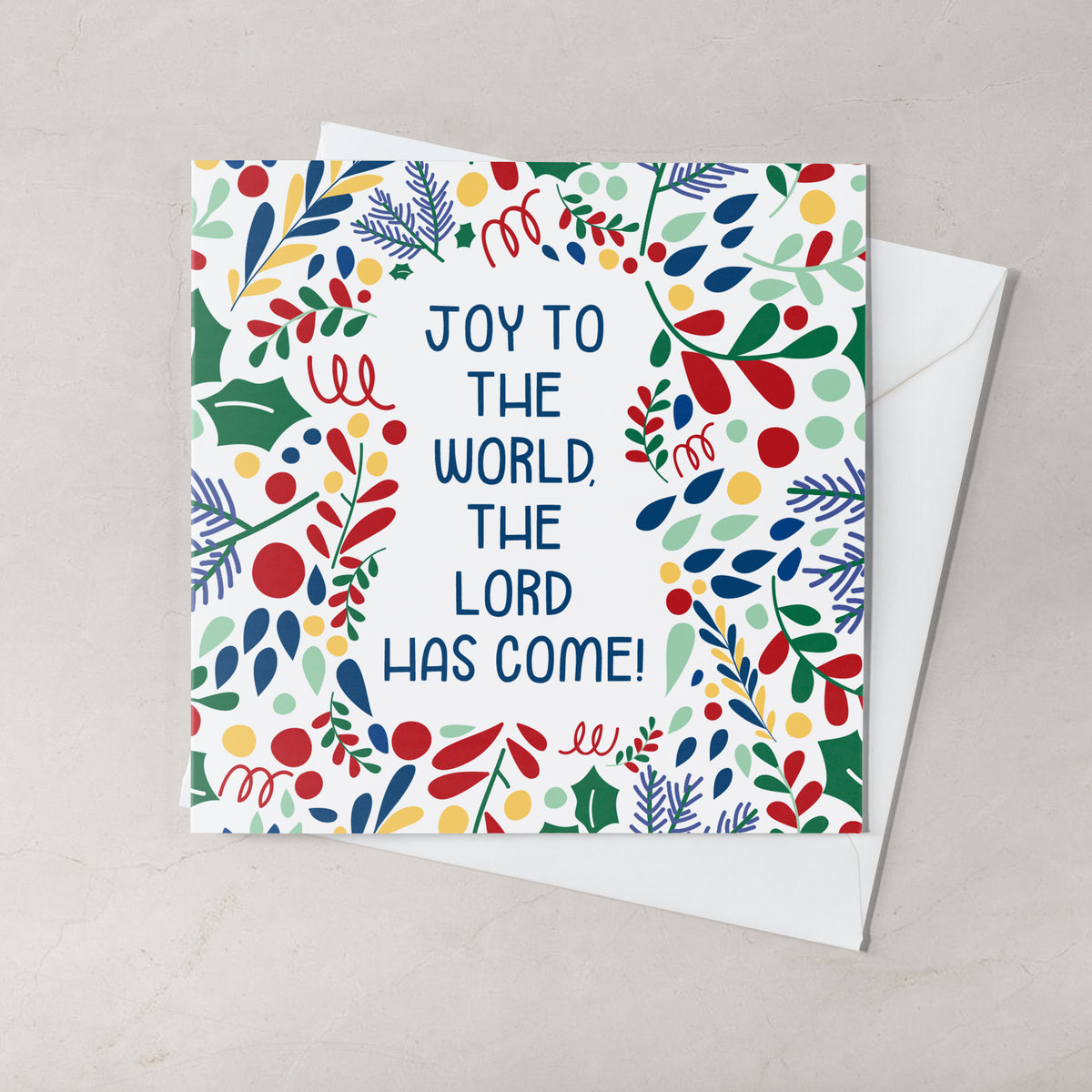 Compassion Christmas Mini Card: Joy to the World (pack of 10)