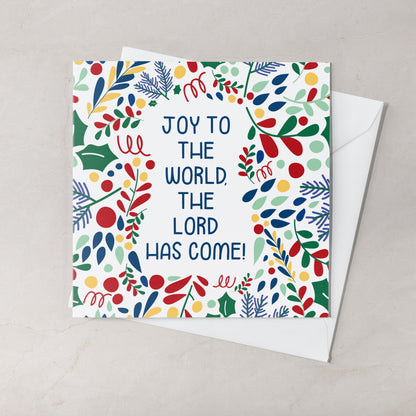 Compassion Christmas Mini Card: Joy to the World (pack of 10)