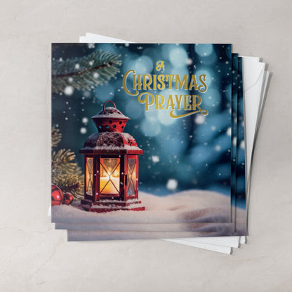 Compassion Christmas Mini Card: Prayer Lantern (pack of 10)