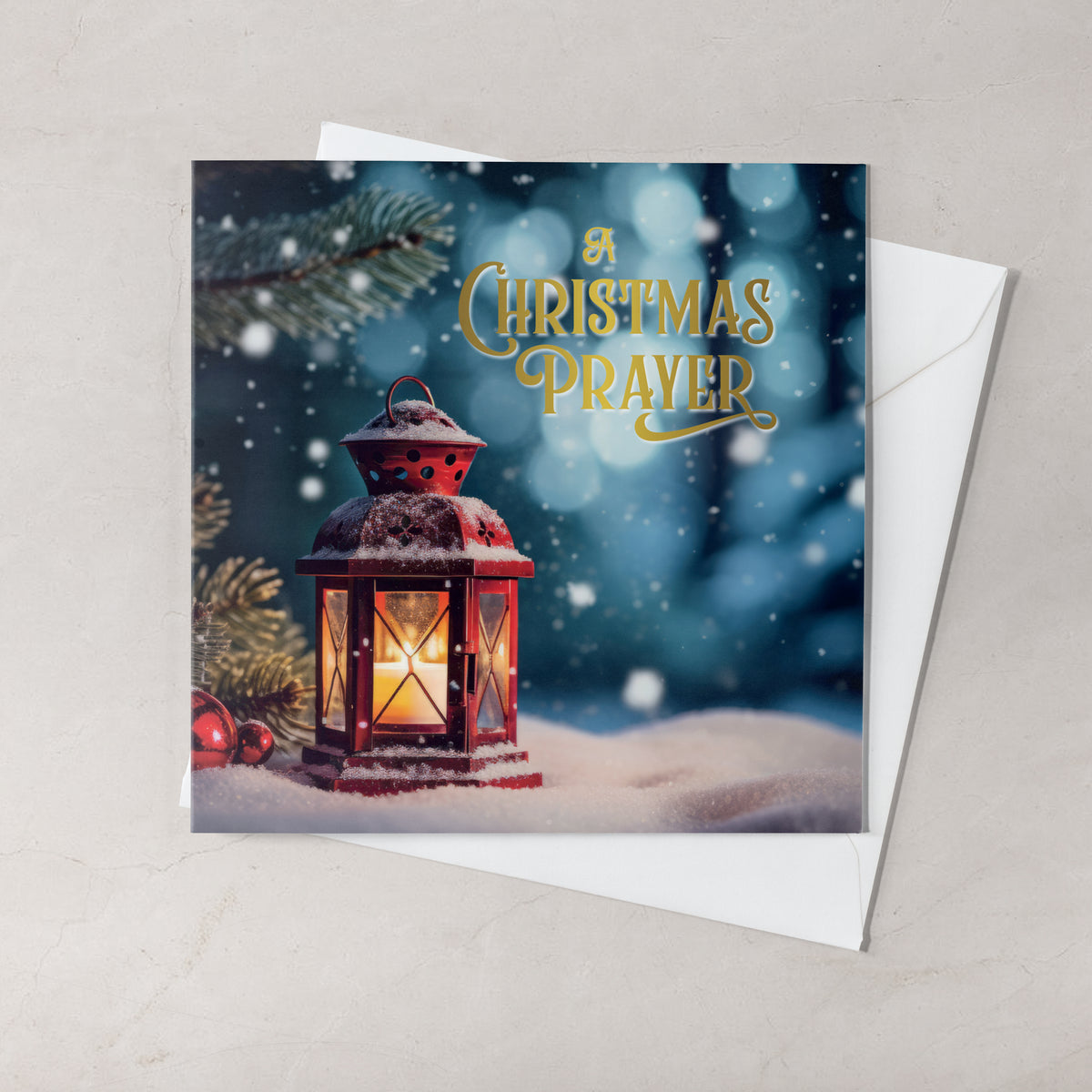 Compassion Christmas Mini Card: Prayer Lantern (pack of 10)