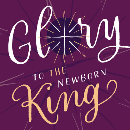 Compassion Christmas Mini Card: Glory (pack of 10)