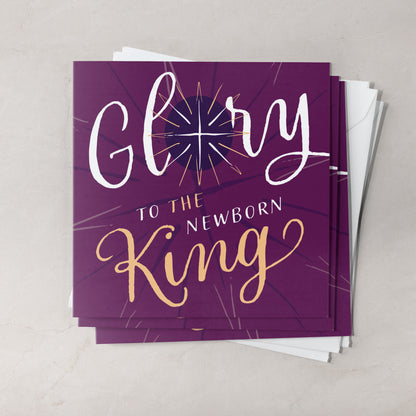 Compassion Christmas Mini Card: Glory (pack of 10)