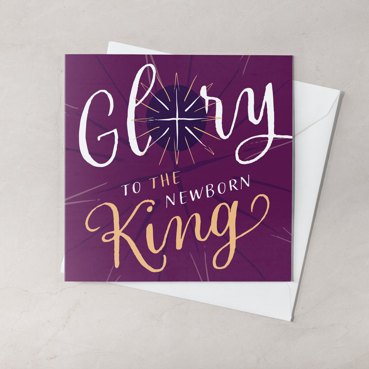 Compassion Christmas Mini Card: Glory (pack of 10)