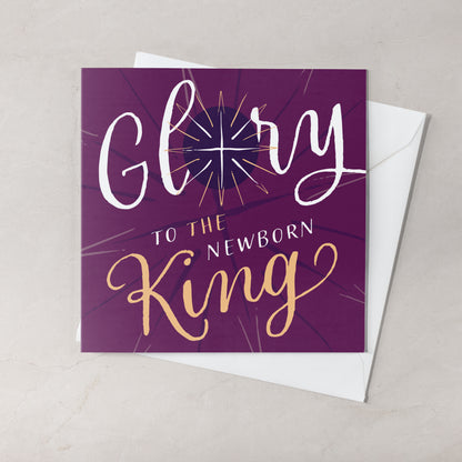 Compassion Christmas Mini Card: Glory (pack of 10)