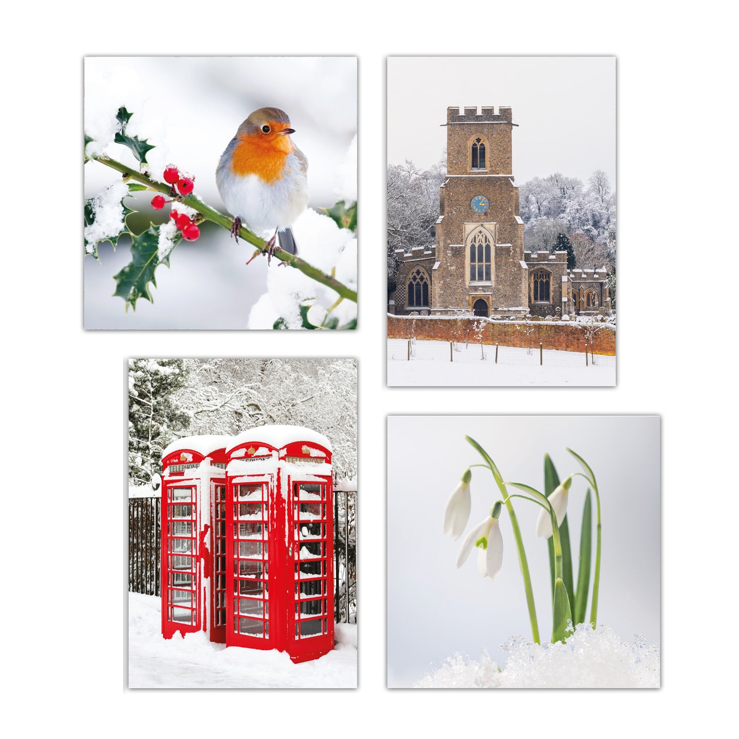 Photographic Christmas Card Boxed Assortment (20 cards) - The Christian Gift Company