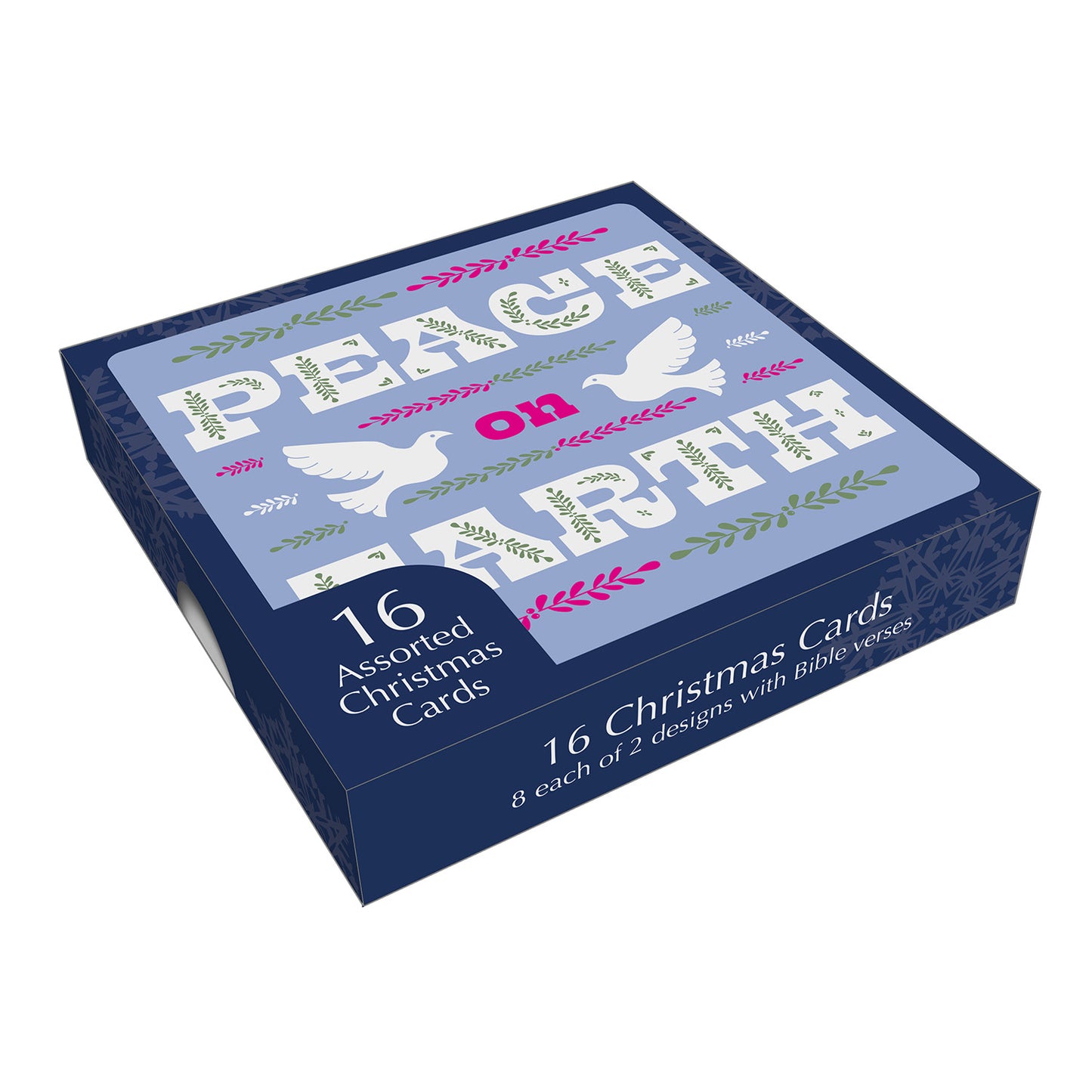 Christmas Card Box - Peace/Light (16 cards)