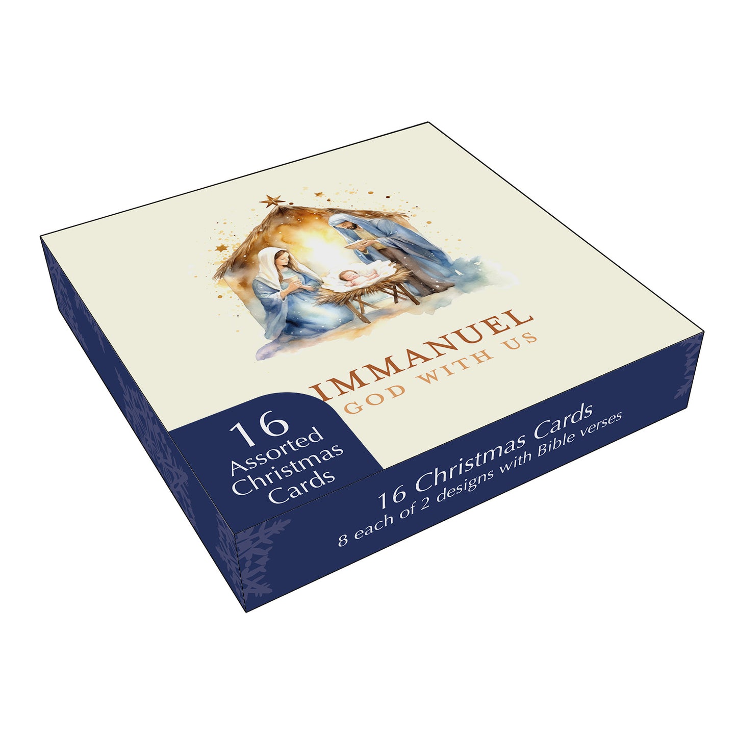 Christmas Card Box - Immanuel (16 cards)