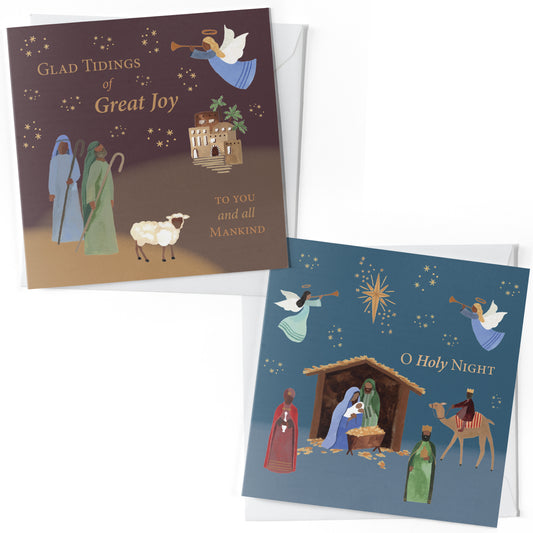 Christmas Card Box - Oh Holy Night (16 cards)