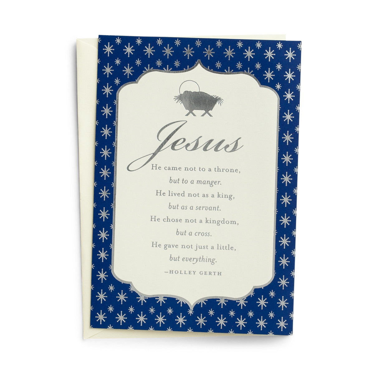 Select Christmas Cards - Jesus Came Not To A Throne (18 cards) - The Christian Gift Company