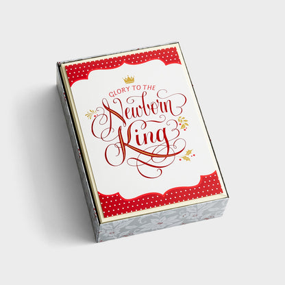 Select Christmas Cards - Glory To The Newborn King (18 cards) - The Christian Gift Company