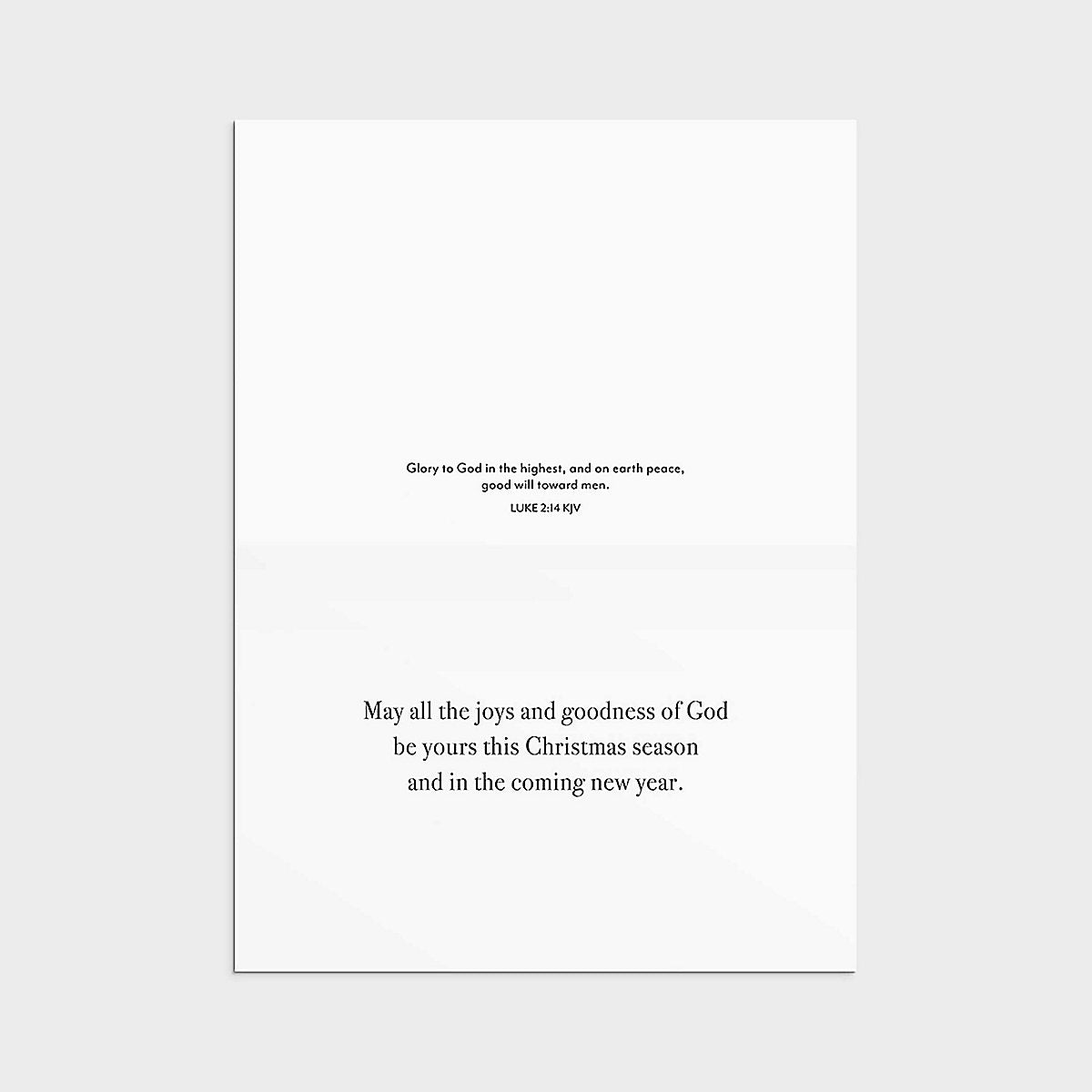 Select Christmas Cards - Christmas Blessings (18 cards) - The Christian Gift Company