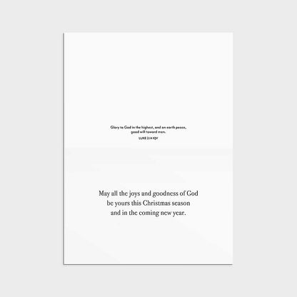 Select Christmas Cards - Christmas Blessings (18 cards) - The Christian Gift Company