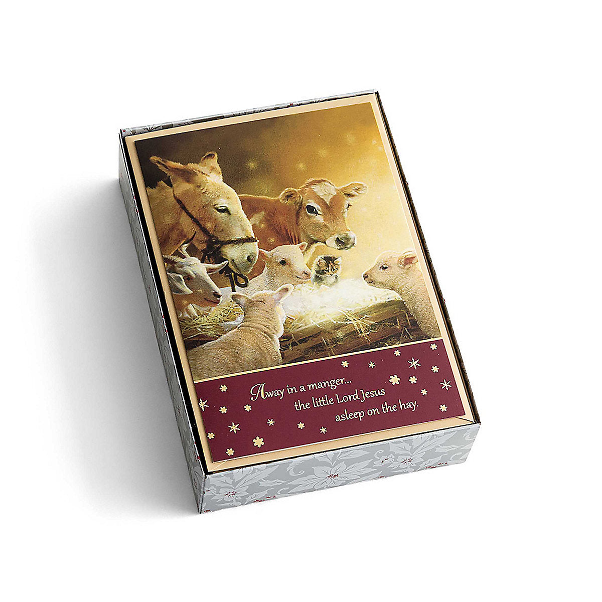 Select Christmas Cards - Away In A Manger (18 cards) - The Christian Gift Company