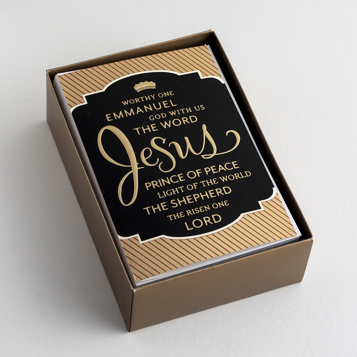 Christmas Cards - Names of Jesus (50 cards) - The Christian Gift Company