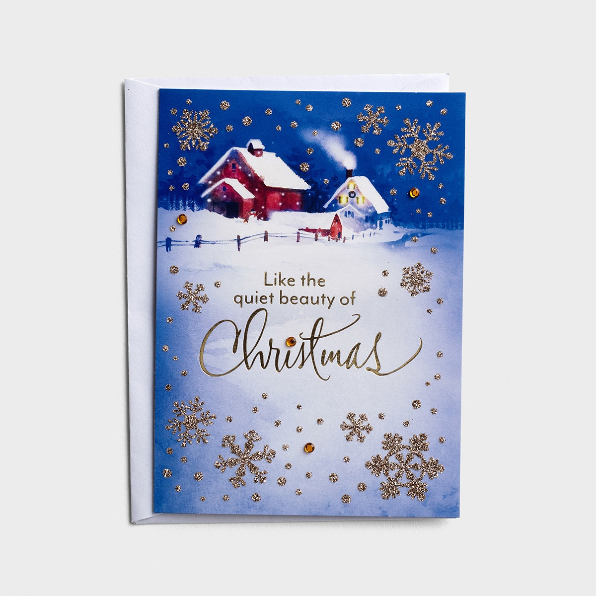 Christmas Card Dual Pack - Snowy Scenes (24 cards) - The Christian Gift Company