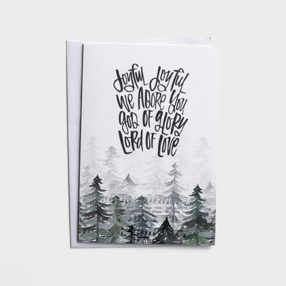 Christmas Cards - Joyful (18 cards) - The Christian Gift Company