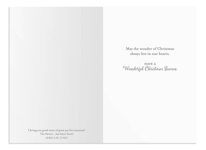 Select Christmas Cards - Christ Is Born (18 cards) - The Christian Gift Company