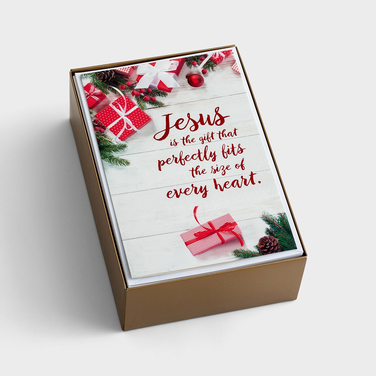 Christmas Cards - Jesus is the Gift (50 cards) - The Christian Gift Company