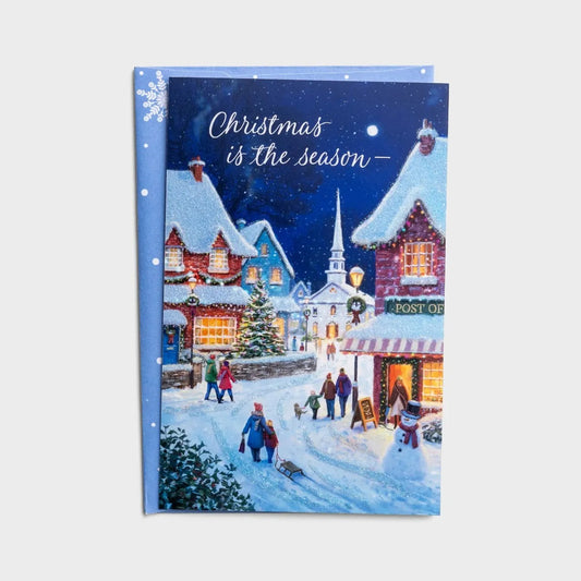 Premium Christmas Card Box - Christmas is the Season (18 cards)