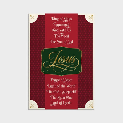 Christmas Cards - Names of Jesus (18 cards)