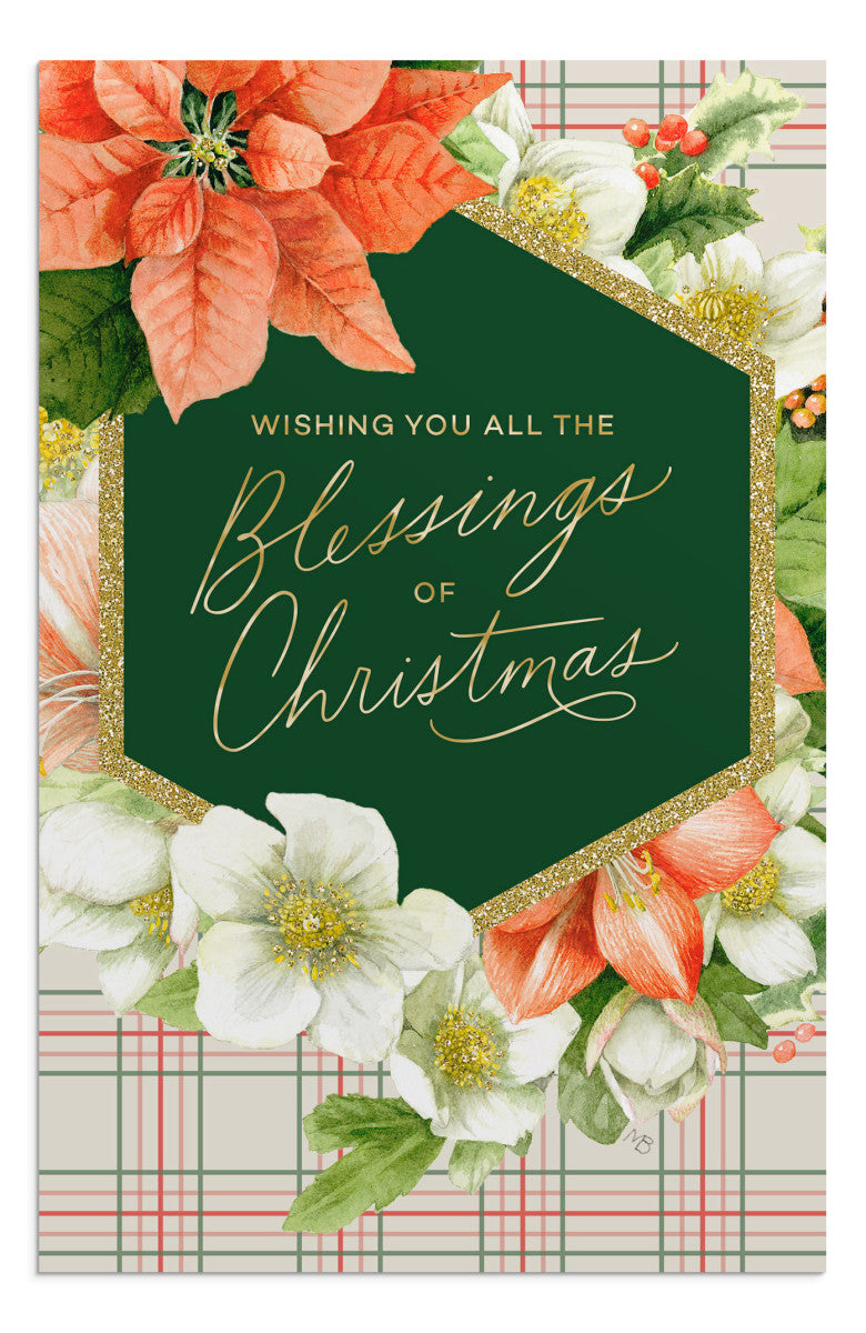 Blessings of Christmas - 18 Christmas Boxed Cards - The Christian Gift Company